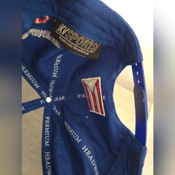 Roberto Clemente 21 Snap Back Hat Gorra Puerto Rico Flag Baseball MLB One Size - Picture 6 of 7